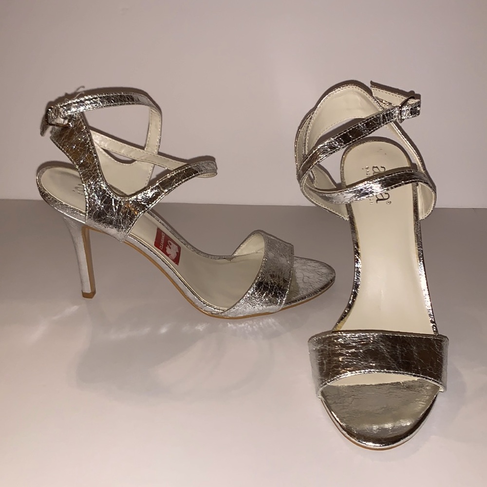 Silver heels